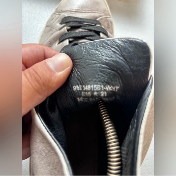 Frye Astor Midlace Classic Lace to Toe High silhouette White Men Sneakers Sz 9.5 - Picture 10 of 10